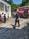 Учебно- тренировъчно занятие на тема: „Поведение и действия на учениците и персонала в ЦСОП „Д-р П. Берон“ при пожар“ - ЦСОП Доктор Петър Берон - Кърджали 